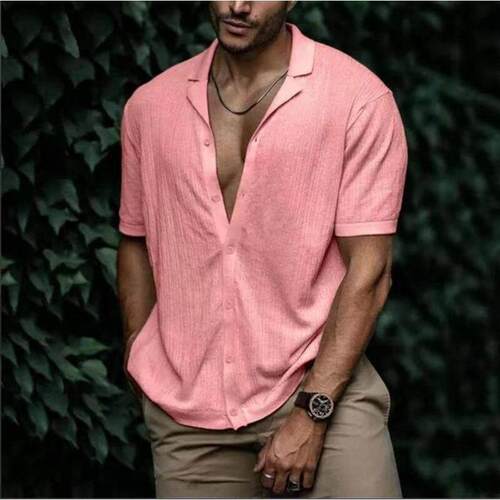 Summer Shirts For Men Shirt Tops 衬衫 Clothes Mens Vintage