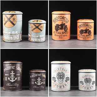 创意古收纳物凳可坐储凳多功能带盖圆凳家居客厅卧室房LIV复间坐