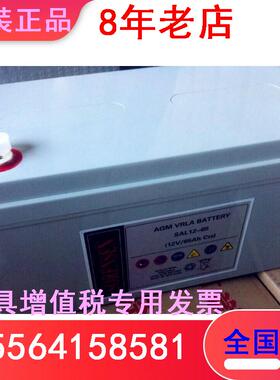 索润森蓄电池SAL12-80 12V80AH紧急电源专用UPS系统 无须加液