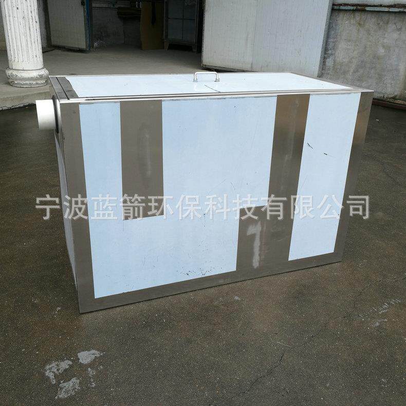 地埋式不锈钢隔油池厨房餐饮饭店半自动油水分离器高效油污过滤器