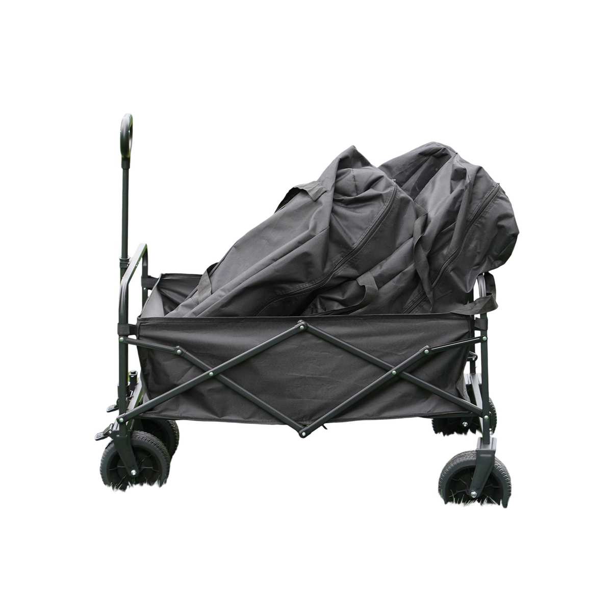 营地折叠野营野餐便携拉车户外露营推车小露营可拆卸车车轮子