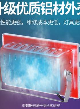 墙灯户光外防水暖光黄光外楼体亮墙化洗射灯专用溶洞灯暖色投光灯