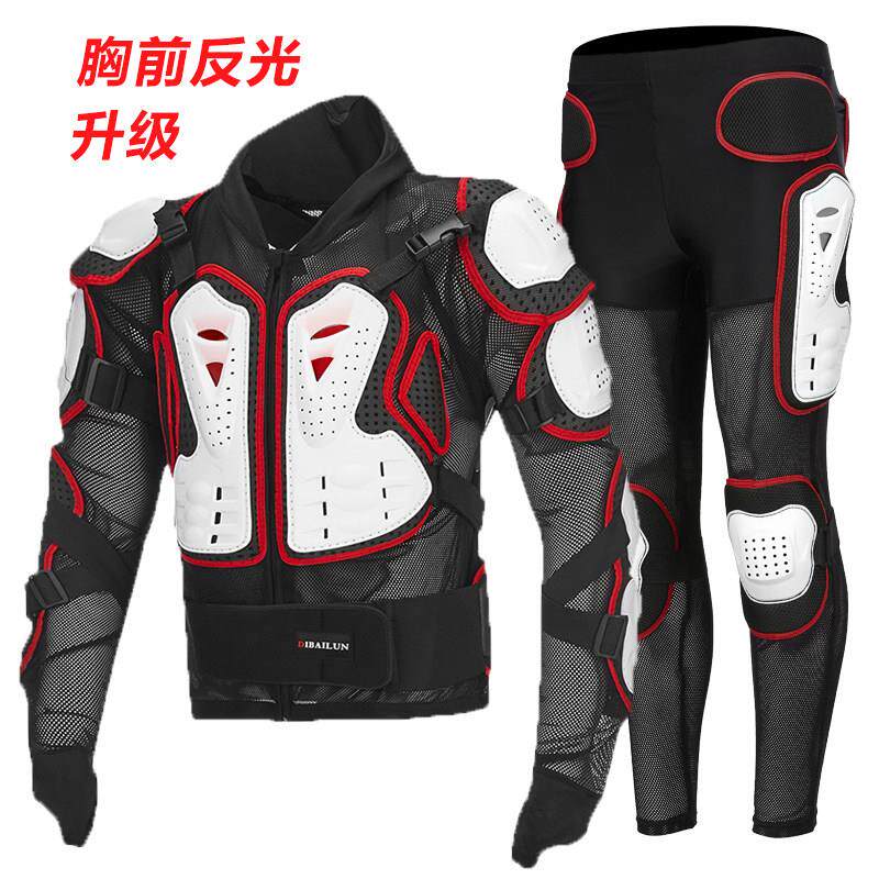 采购产品夏季摩托车装甲服装，男子和妇女，防跌倒服装，越野骑行