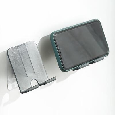 Wall-mounted phone charging shelf, wall storage rack, wall s