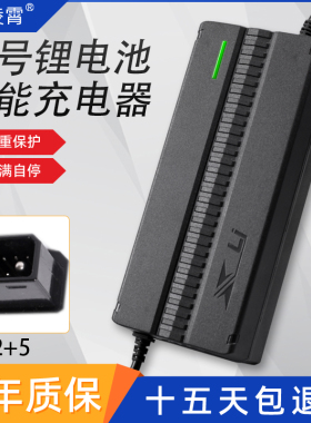 适用九号电动F35/F60/F90锂电充电器54.6V54.75V2A3A/5/8/
