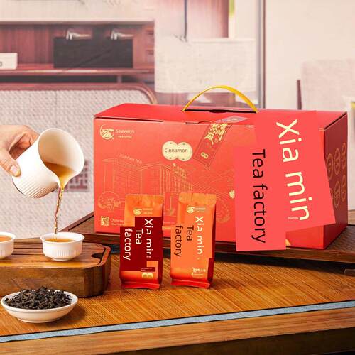 茶叶新品上市厦门茶厂AT651L肉桂一级425克/盒办公送礼推荐