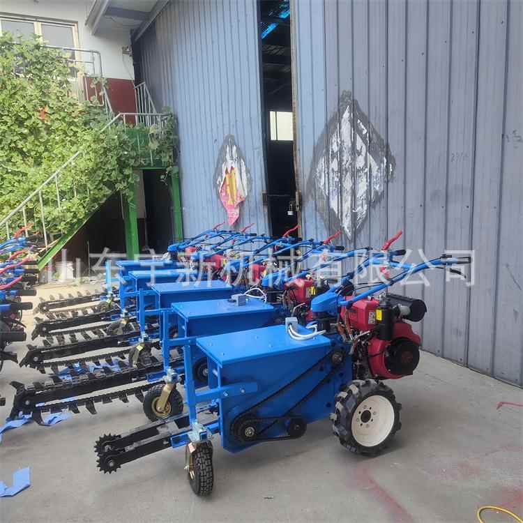 滴20宽80深光式机伏埋线开沟机灌埋管HFO开槽手扶挖沟机