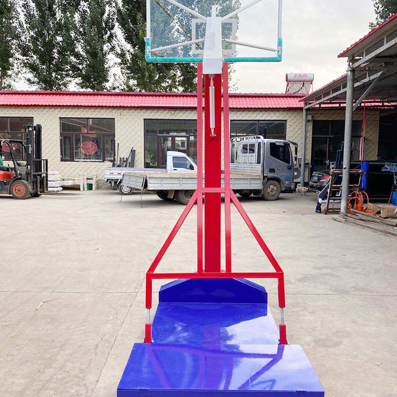 户外室内篮球架学校体育培训专用彩色凹箱家用成人标准款批发