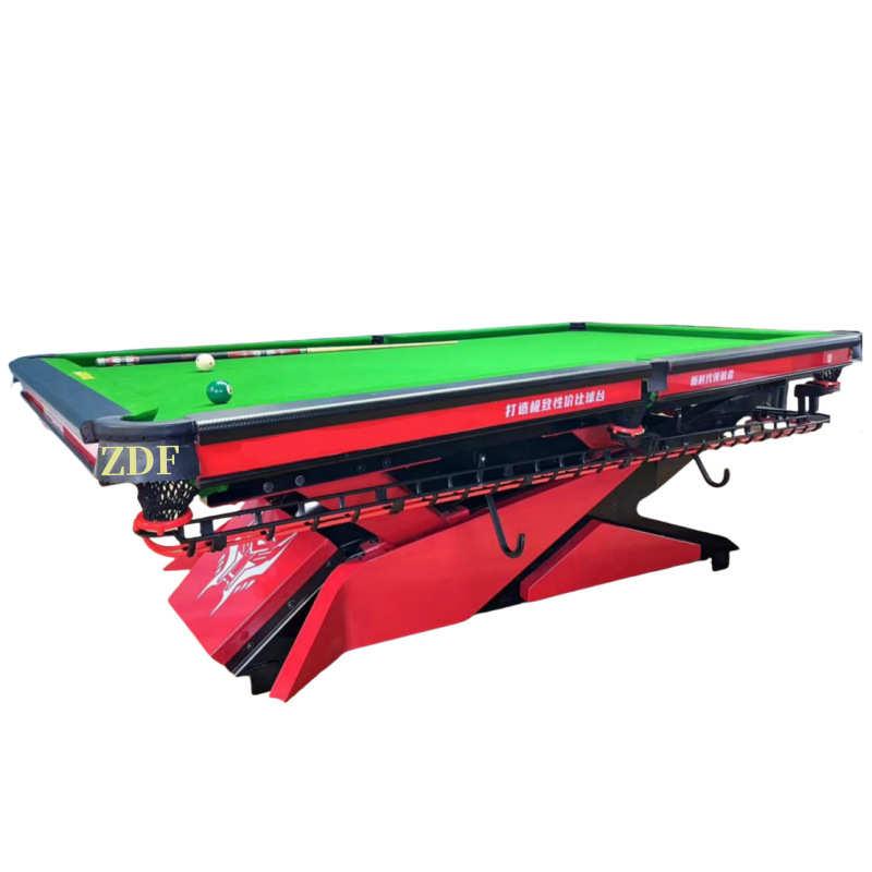 台球桌中八标准台台球厅钢库自动回球桌球台室内家用商业球房台球