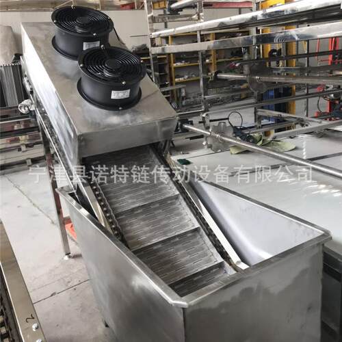 不锈钢链板输送机网带输送机多层输送机风不锈钢冷式链板输送机