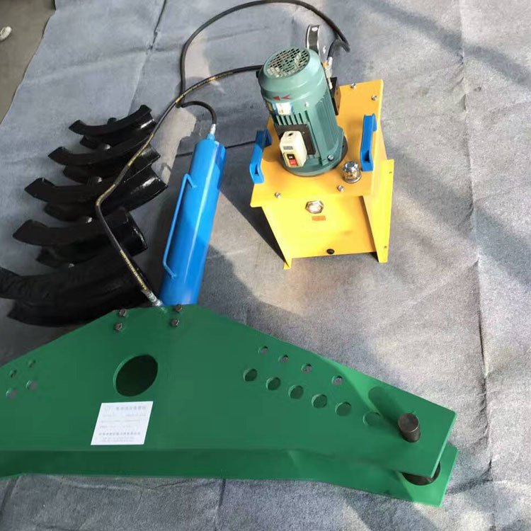 型电动液压弯管机 不锈钢镀锌管弯管工具 分体式弯管器