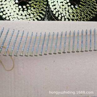 螺卷纹环工厂现货脚墩4545 木托螺盘小帽卷钉光杆45纹纹木箱钉木