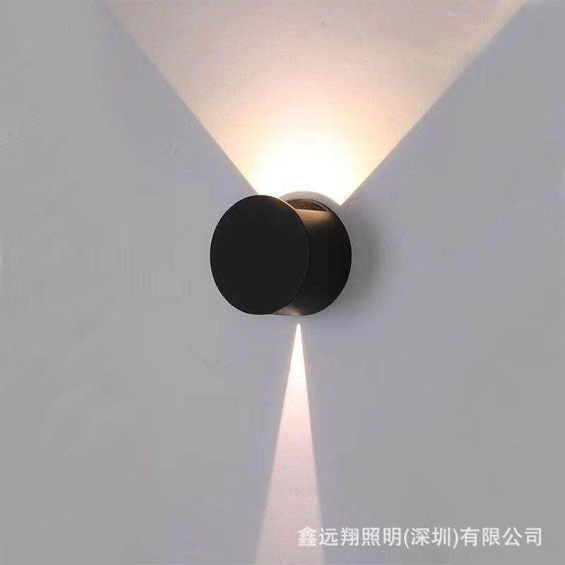 户外防水壁灯上下发光室外庭院过道围墙灯室内客厅楼梯造型墙壁灯