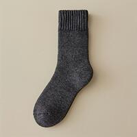 Merino Wool Socks Mens, Thick Warm Winter Socks, Hiking thumbnail 5