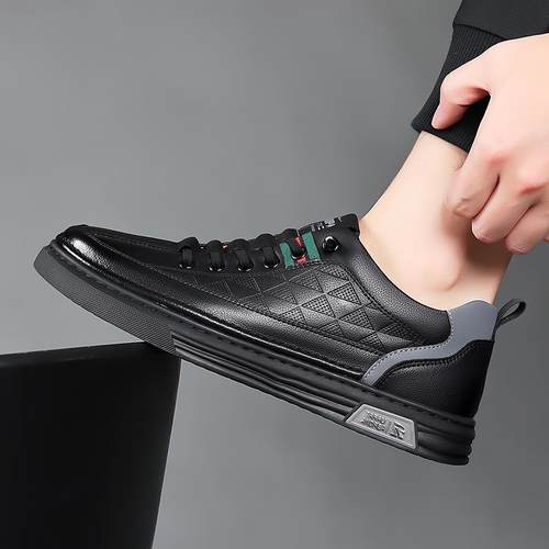 正品男皮鞋真皮超大加码4英式商46正装47休5闲48务49休闲码白鞋