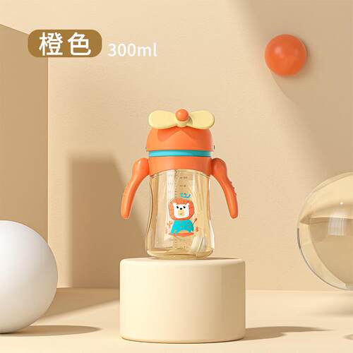 婴幼儿童杯宝宝学饮水杯直饮杯杯子1一3岁以上重力球滑盖设计