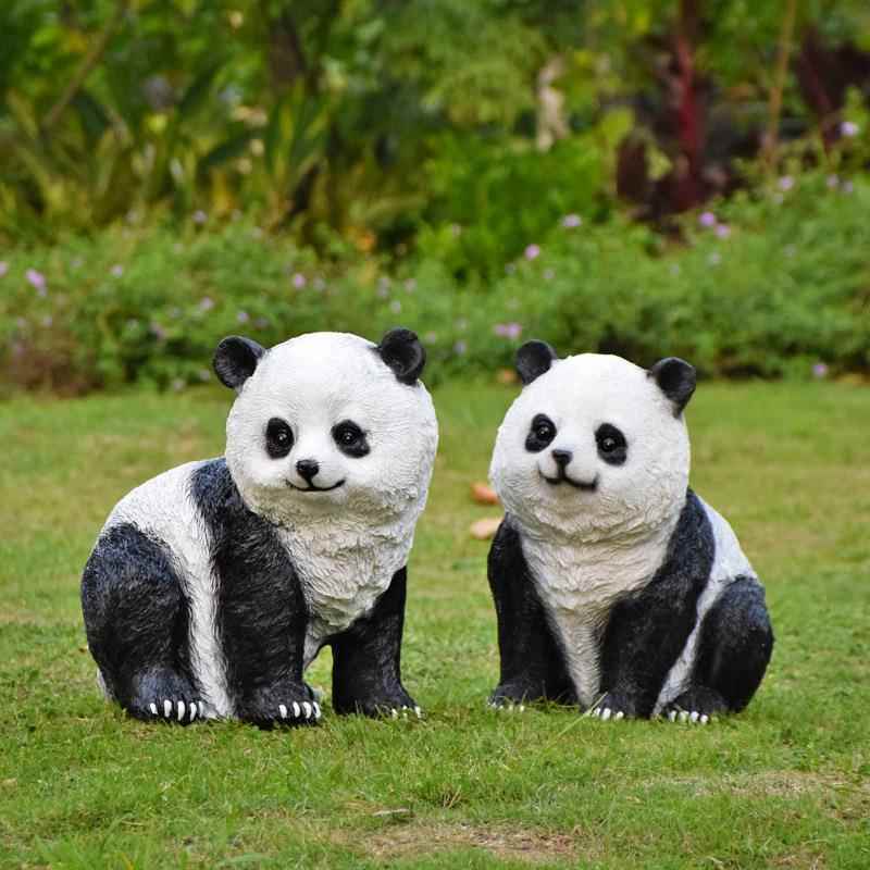 仿真熊雕猫景摆件园花林观塑J-G8226幼儿园户外动物草坪景区园庭