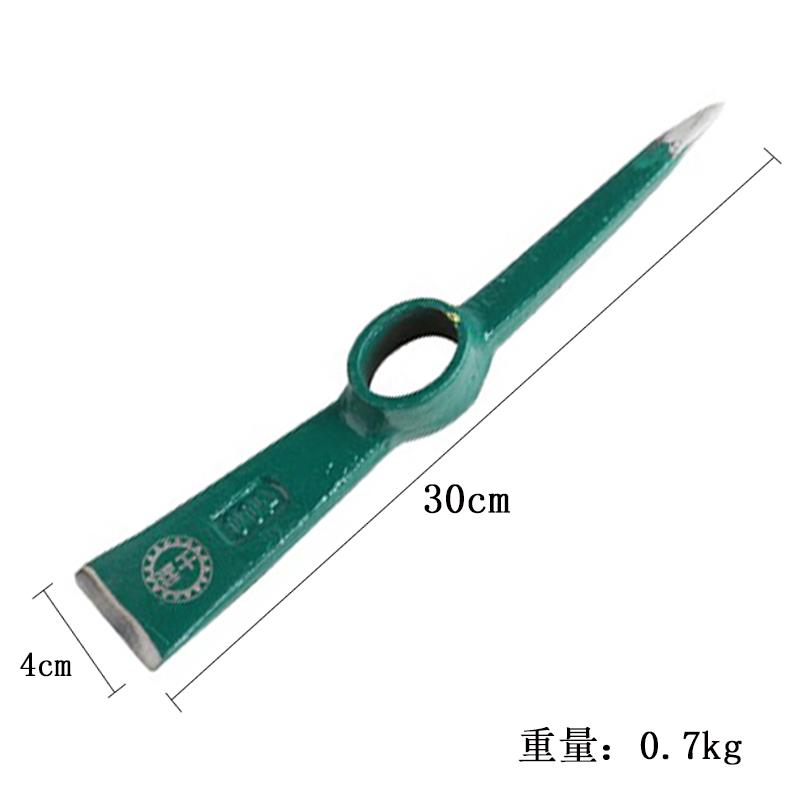 正品锰钢小洋镐锄头十字户外多功桩能挖工笋神器头挖土地树镐根农