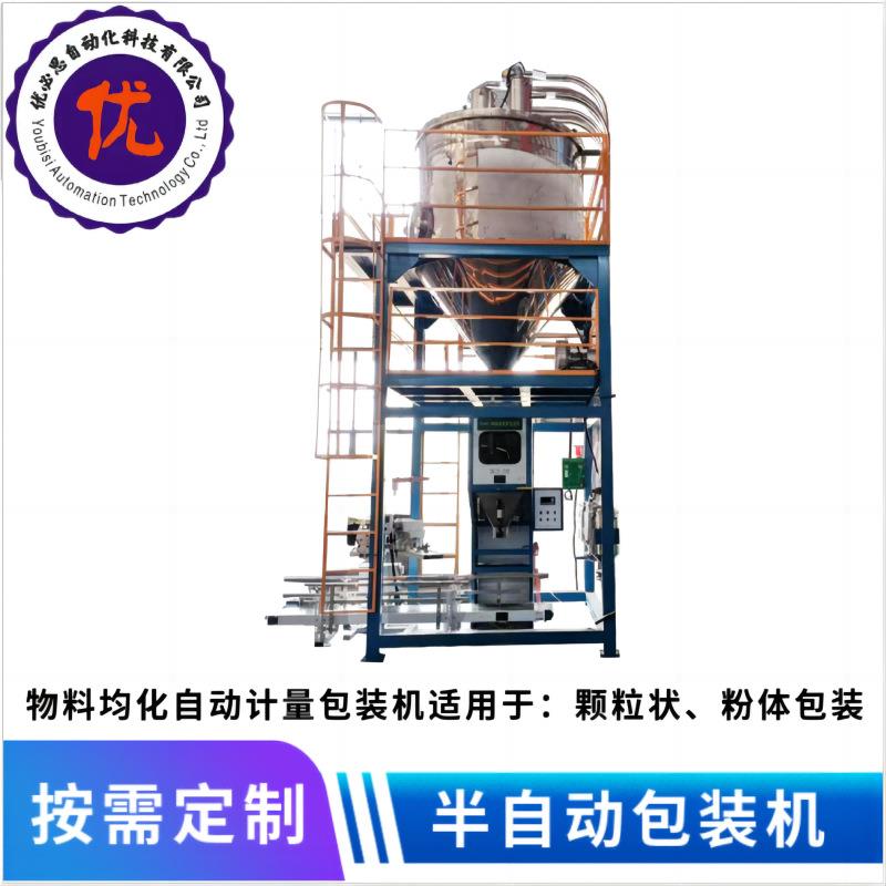 面粉矿物粉料称重包装机自动计量混合均化缝包机
