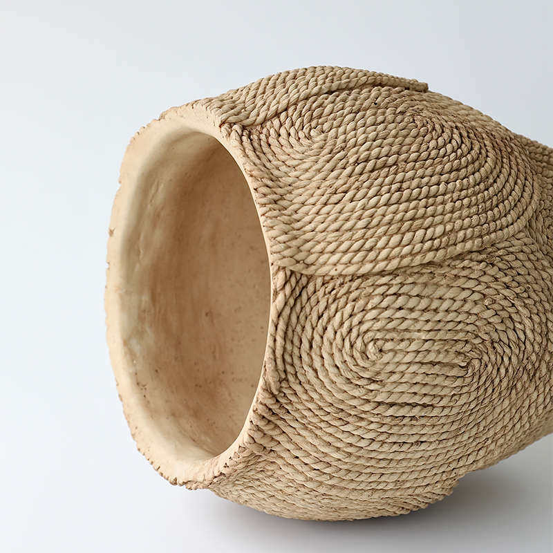 仿蒲草水泥花盆编织草编藤编日式绿植大号落地盆栽复古原木风日式,鲜花速递/花卉仿真/绿植园艺,花盆,淘宝优惠券,粉丝福利购,淘宝优惠卷