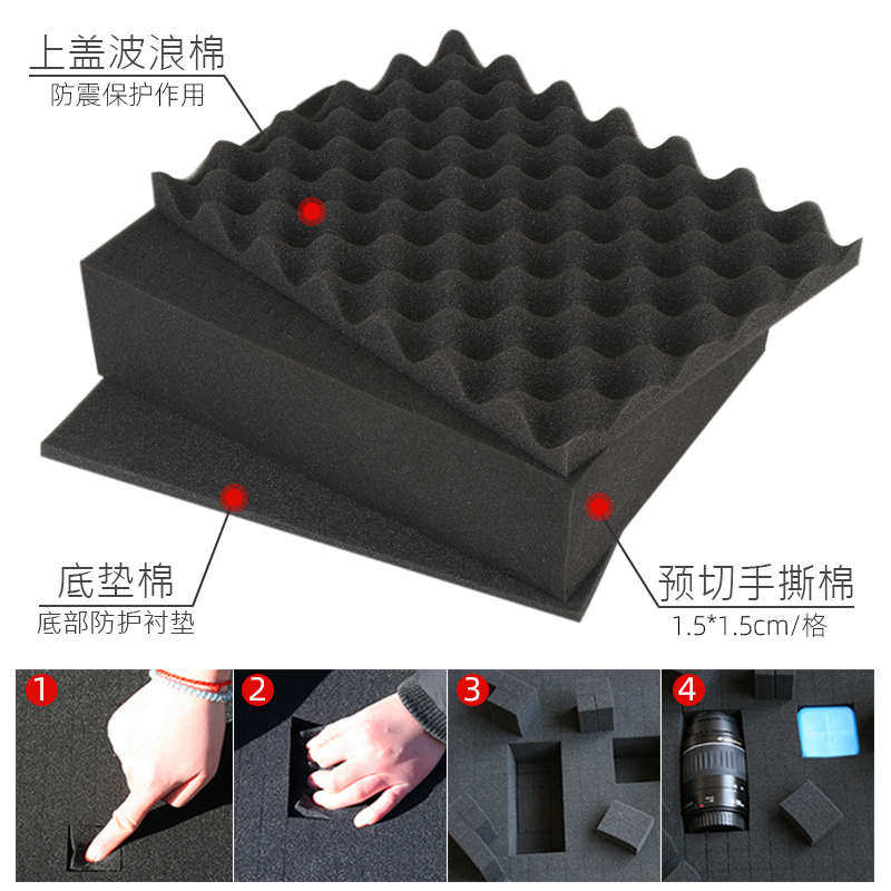 铝合金箱子杂物收纳工具箱手提式带锁维修美容车载箱子仪器仪表箱