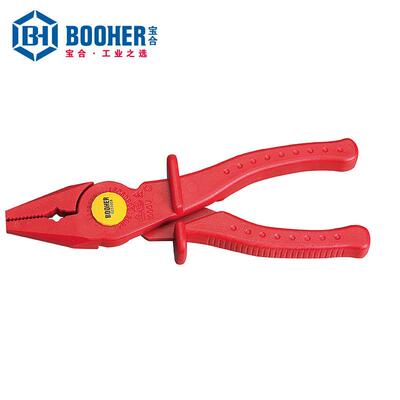 Booher宝合绝缘工具 单色绝缘塑料尖头线夹200mm BH0233008