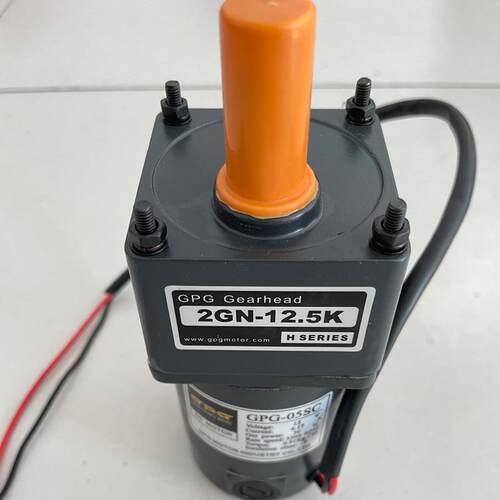 浩童现货调速电机30/60W交流齿轮减速电机12V马达机械