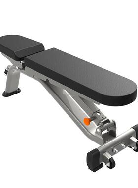 军霞JX-3033可调式哑铃椅商用卧推飞鸟凳健身房杠铃举重训练器