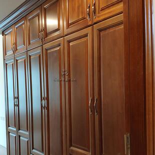 现橱代全屋定制整YG-007体实木衣柜门定制新中式室家用衣家具卧衣