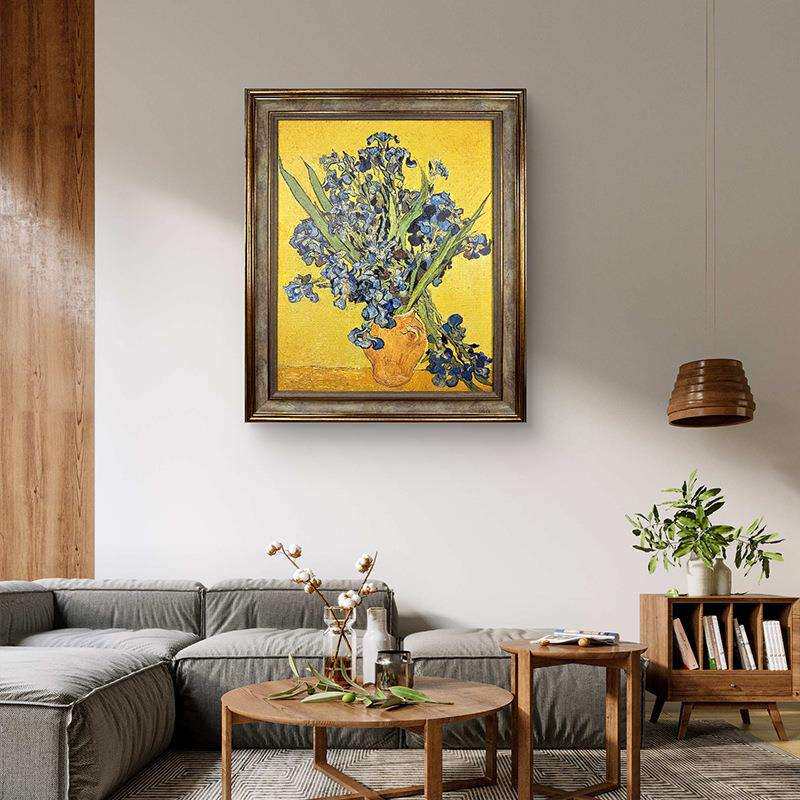 名画家居装饰画印象派梵高世界名画油画复制品卧室餐厅玄关挂画