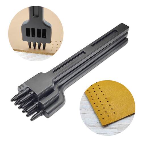 合金圆孔排冲diy皮雕皮革皮具手缝线打孔工具圆排斩冲套装打孔器