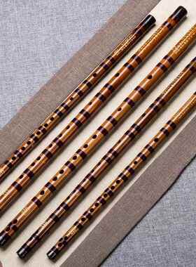 高档卫东笛子竹笛初学基础横笛专零业苦演奏g调f黄儿童c女竹笛自