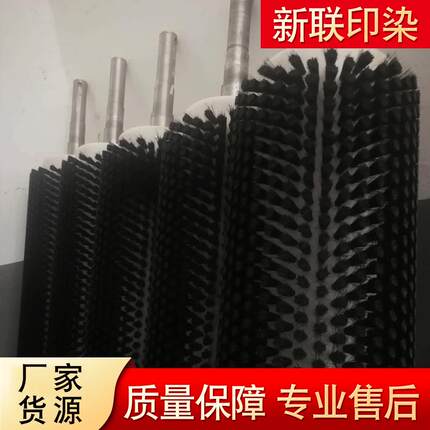 2022专业供应印花机、烧毛机毛刷辊、尼龙辊、刷毛辊机械定型