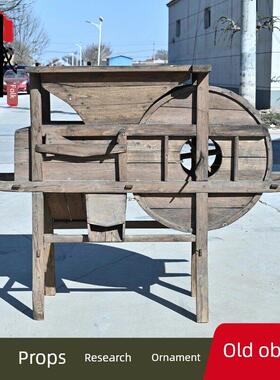 采购产品民间旧物件，旧式风车，旧式农具，大米剥皮机，旧式农具