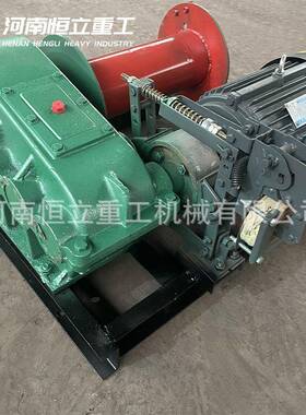 JM1T-JM2T建筑卷扬机 大容绳量 断电刹车建筑工地常用电动卷扬机