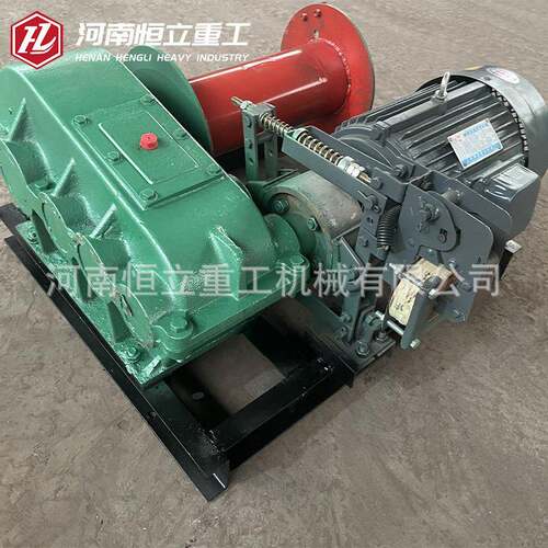 JM1T-JM2T建筑卷扬机 大容绳量 断电刹车建筑工地常用电动卷扬机