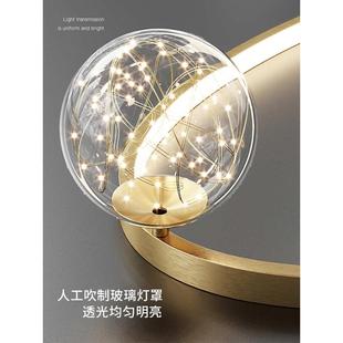 北欧创意网红轻奢灯具全屋套餐 客厅灯吊灯简约现代大气2024年新款