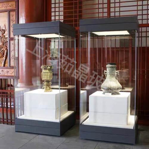 玻璃柜玻璃罩文物微景观摆件工厂供应上海透明防尘罩展示柜玻璃