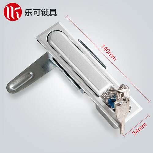 新款直销机械门锁平面锁开关柜门锁 MS818电柜锁配电箱柜方锁MS49