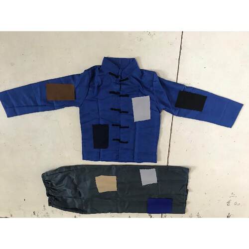 正品叫花子装服乞丐服演出儿童男女程古代要吃饭围兜服济公古破烂