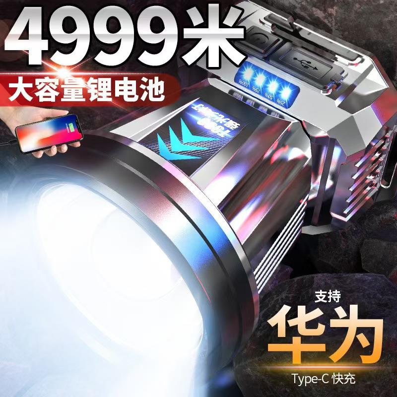 爆款头戴式强光手电筒头灯强光新款户外夜手电远射矿灯超头灯夜钓