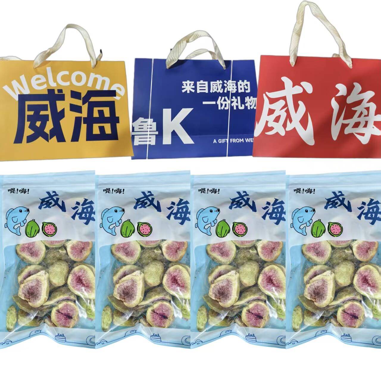非油炸冻干苹果脆片水果干草莓无花果零食冻干水果健康