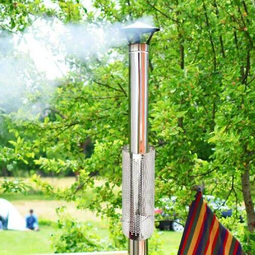 Tent Stove Chimney Pipe Kit Exhaust Pipe Camping Fireplace