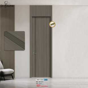 厂家2026年新款 碳晶门橡木门防潮阻燃木门室内门房间轻奢酒店民宿