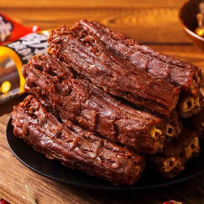 现货口口巧氮气鸭脖500g锁鲜手撕风干鸭脖小包装麻辣解馋零食小吃