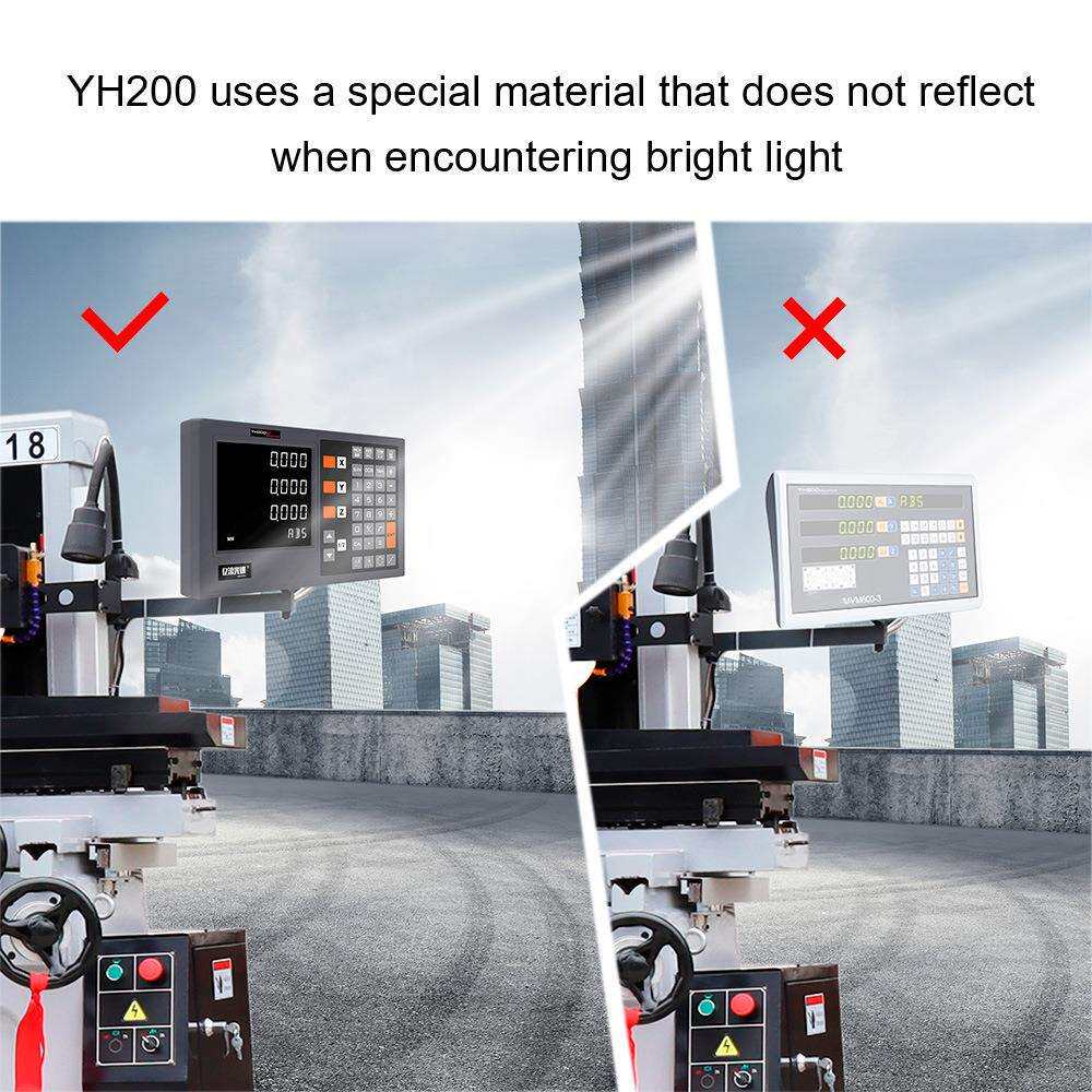 新款2轴3轴数显表白色显示跨境通用型光栅尺显示器车床