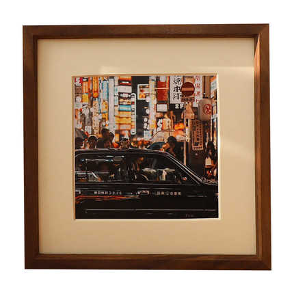 胡桃木相框 6寸7寸8寸榫卯实木相框 装裱方形相框摆台批发