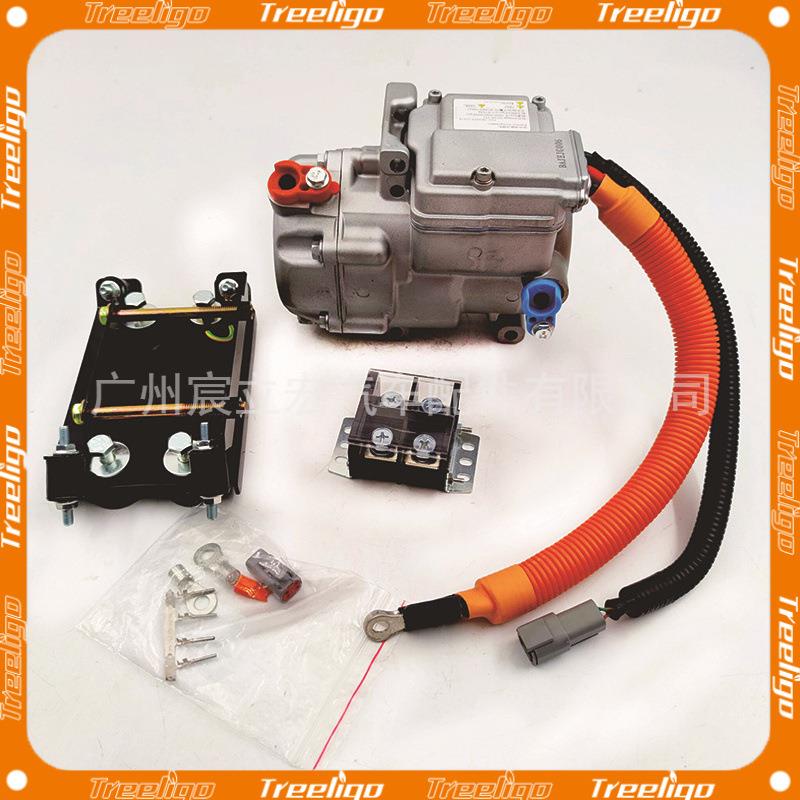 12V24V48V60V72v汽车空调压缩机 新能源纯电动汽车空调电动压缩机
