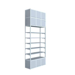 广州nome诺米货架饰品店靠墙展示架文具店陈列柜超市组合置物架