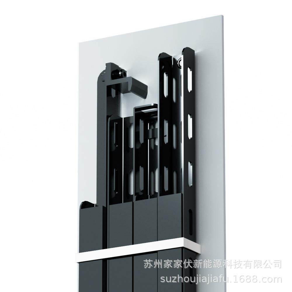 500W太阳能板光伏安装支架可选地面墙壁锌镁铝三合一三角组装支架